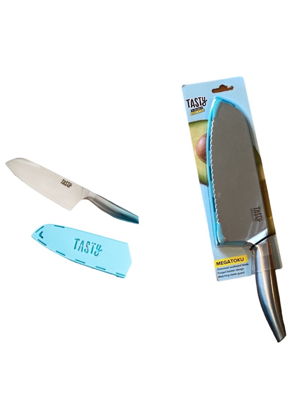 Tasty Stainless Steel Megatoku Oversized Santorum Knife